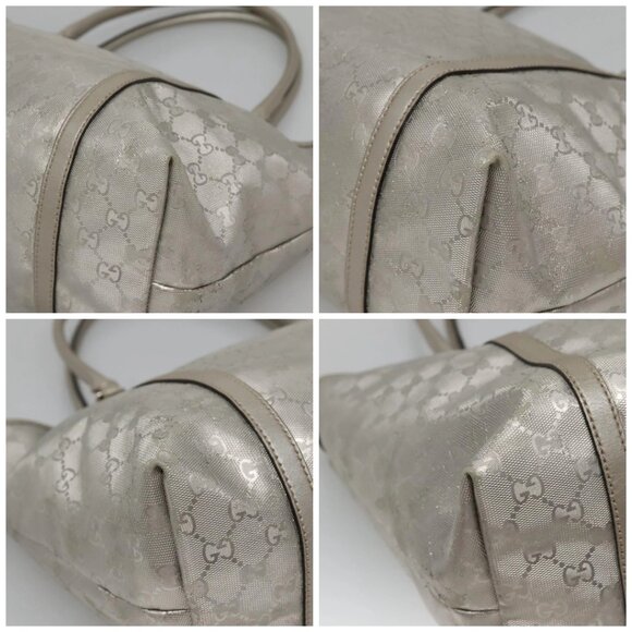 GUCCI GG implementation Tote Bag Silver Auth - Picture 16 of 16